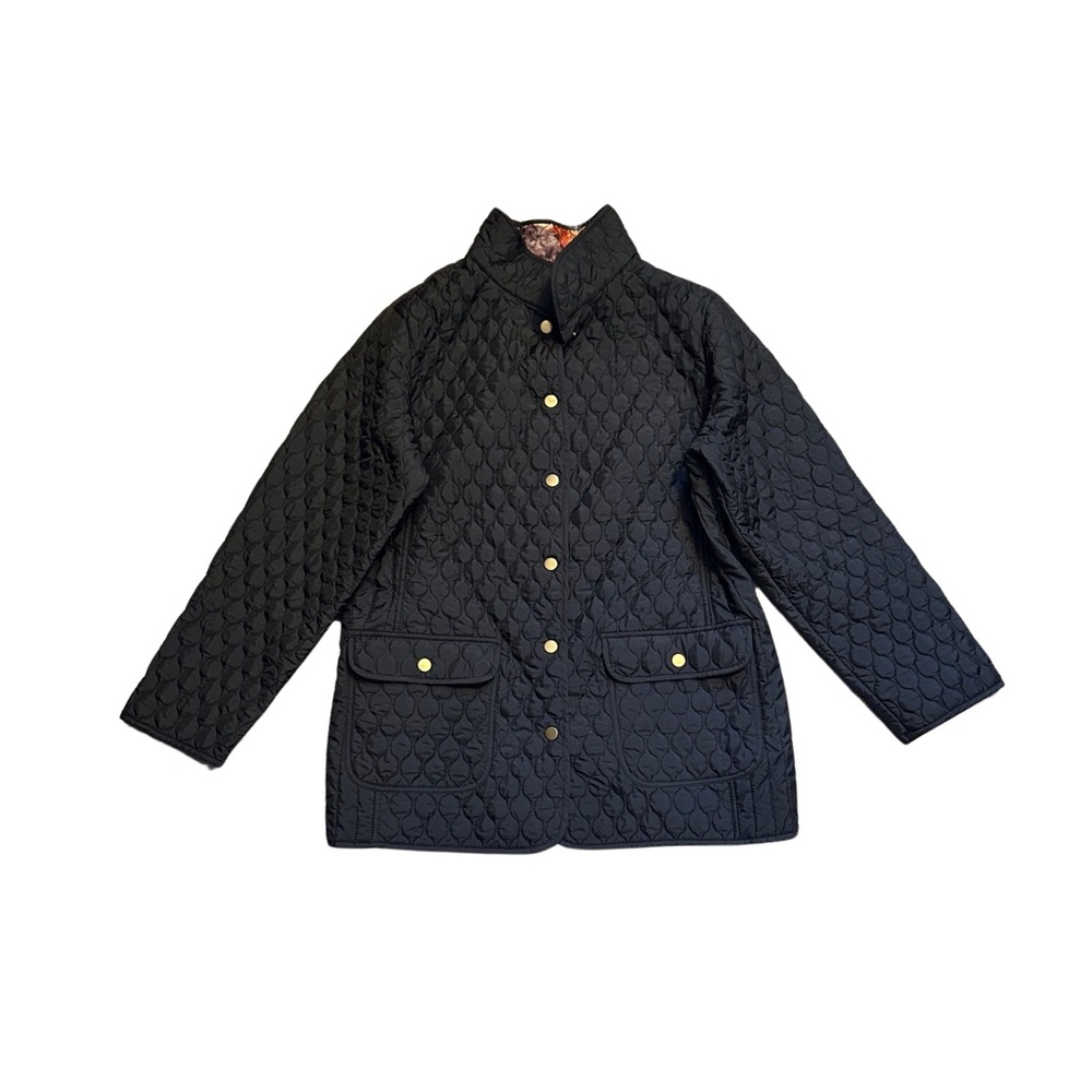 Cynthia Rowley Women's Long Sleeve Black Quilted Jacket Size 1X